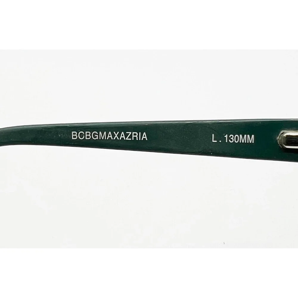 BCBGMAXAZRIA Eyeglasses Womens Green Carrie Butterfly Detail 51-15-130